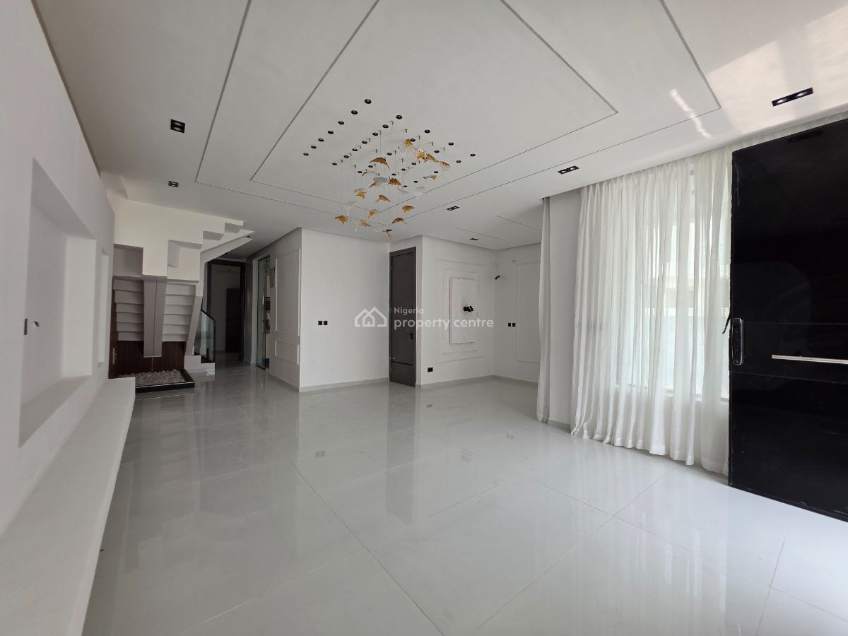 Brand New and Charming 5 Bedroom Detached Duplex with Bq, Chevron, Lekki, Lagos, Detached Duplex for Sale