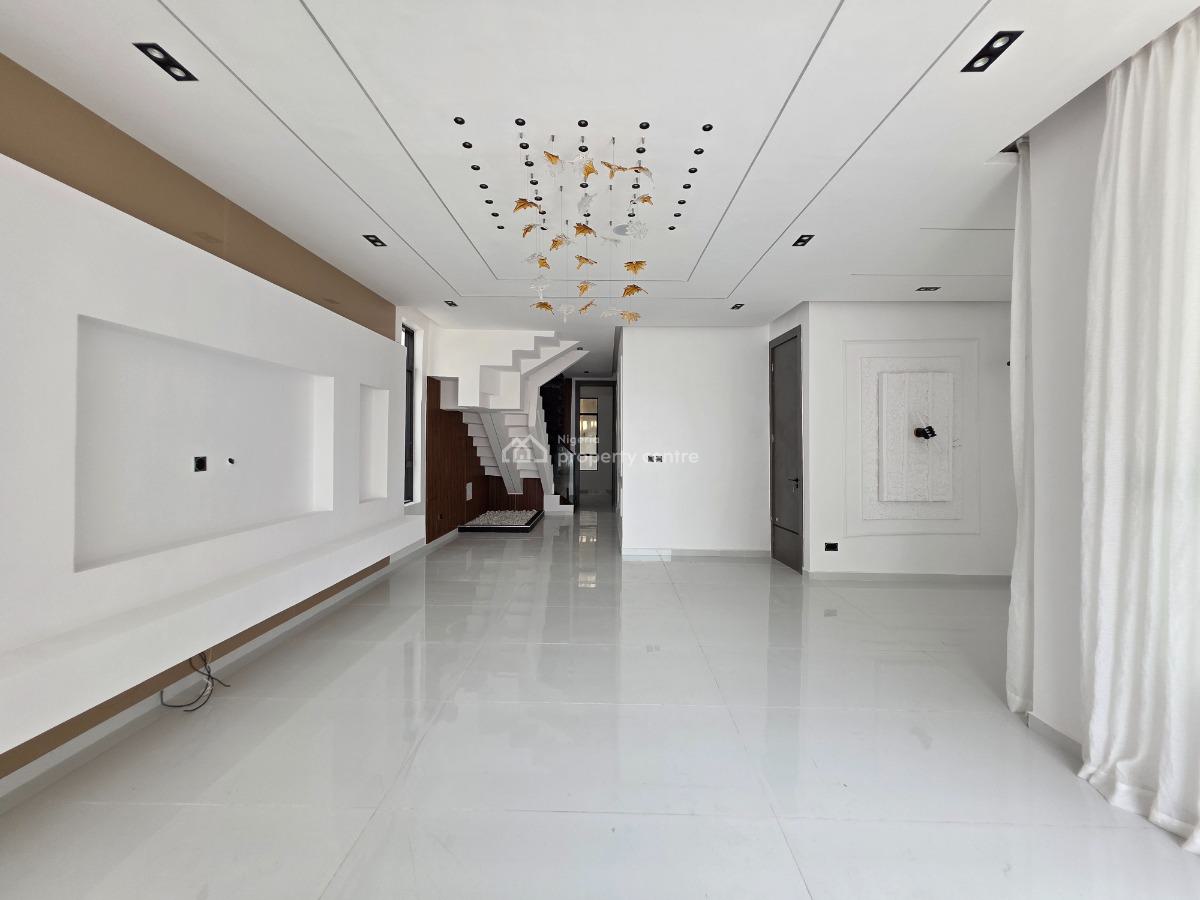 Brand New and Charming 5 Bedroom Detached Duplex with Bq, Chevron, Lekki, Lagos, Detached Duplex for Sale