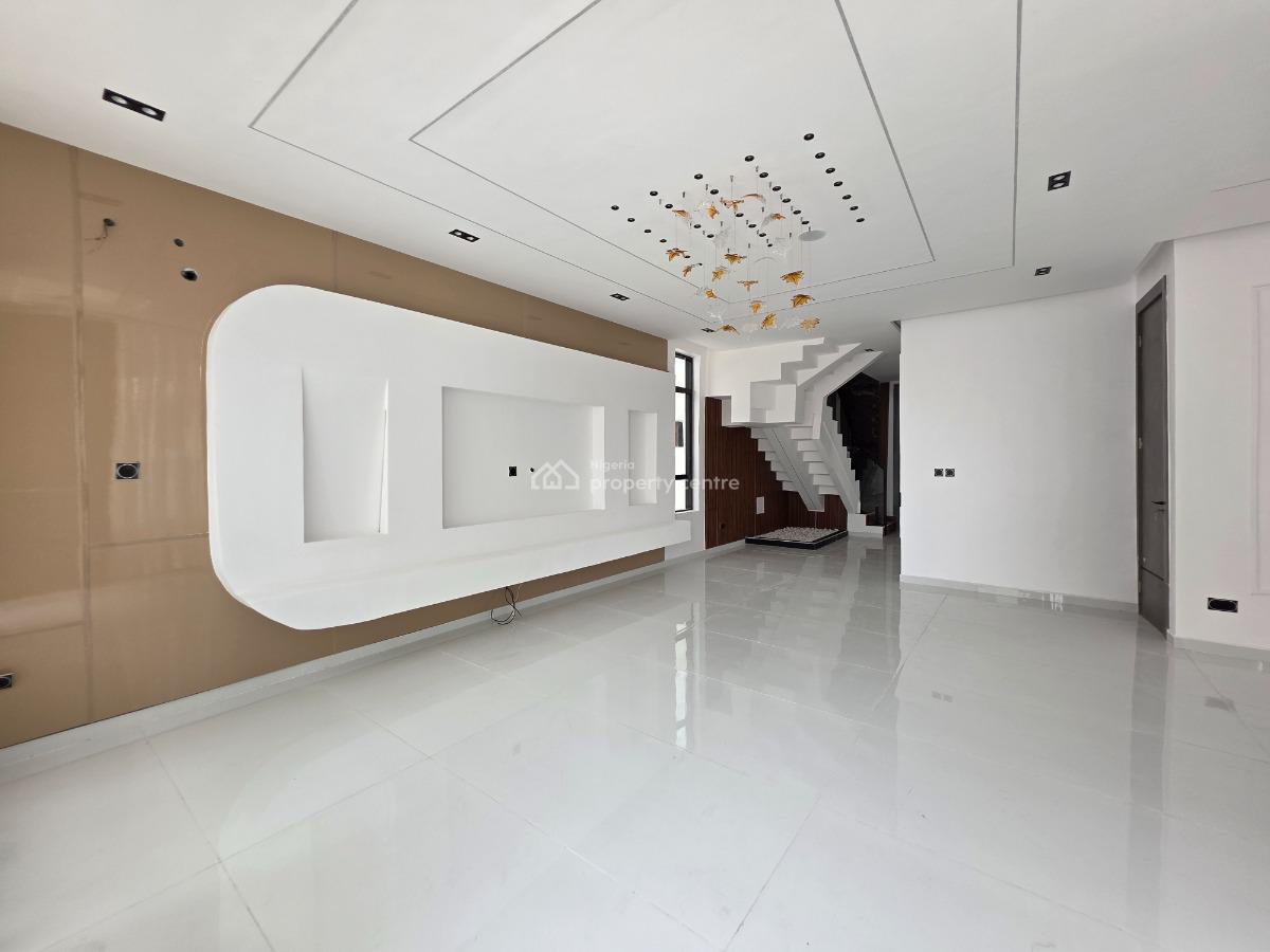 Brand New and Charming 5 Bedroom Detached Duplex with Bq, Chevron, Lekki, Lagos, Detached Duplex for Sale