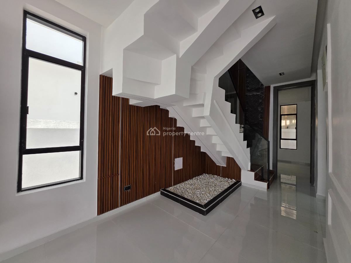 Brand New and Charming 5 Bedroom Detached Duplex with Bq, Chevron, Lekki, Lagos, Detached Duplex for Sale