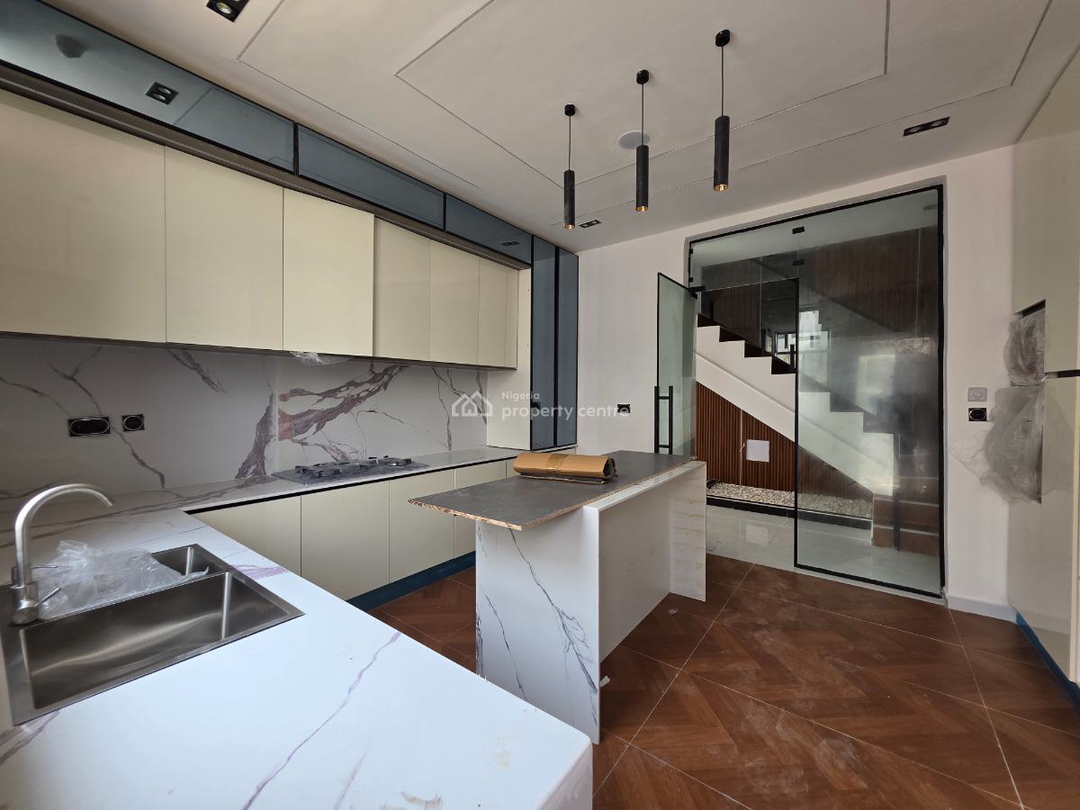 Brand New and Charming 5 Bedroom Detached Duplex with Bq, Chevron, Lekki, Lagos, Detached Duplex for Sale