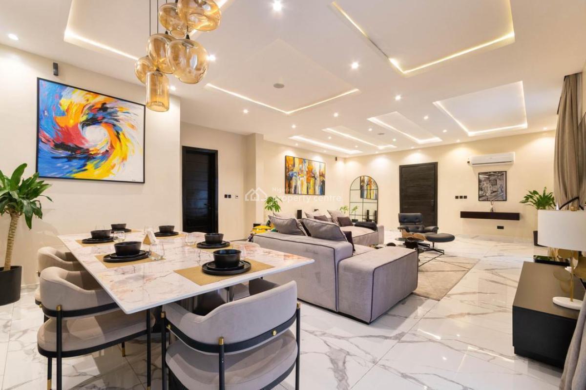 Exclusively Luxurious Smart 3 Bedroom Furnished Penthouse, Lekki, Lagos, House for Rent