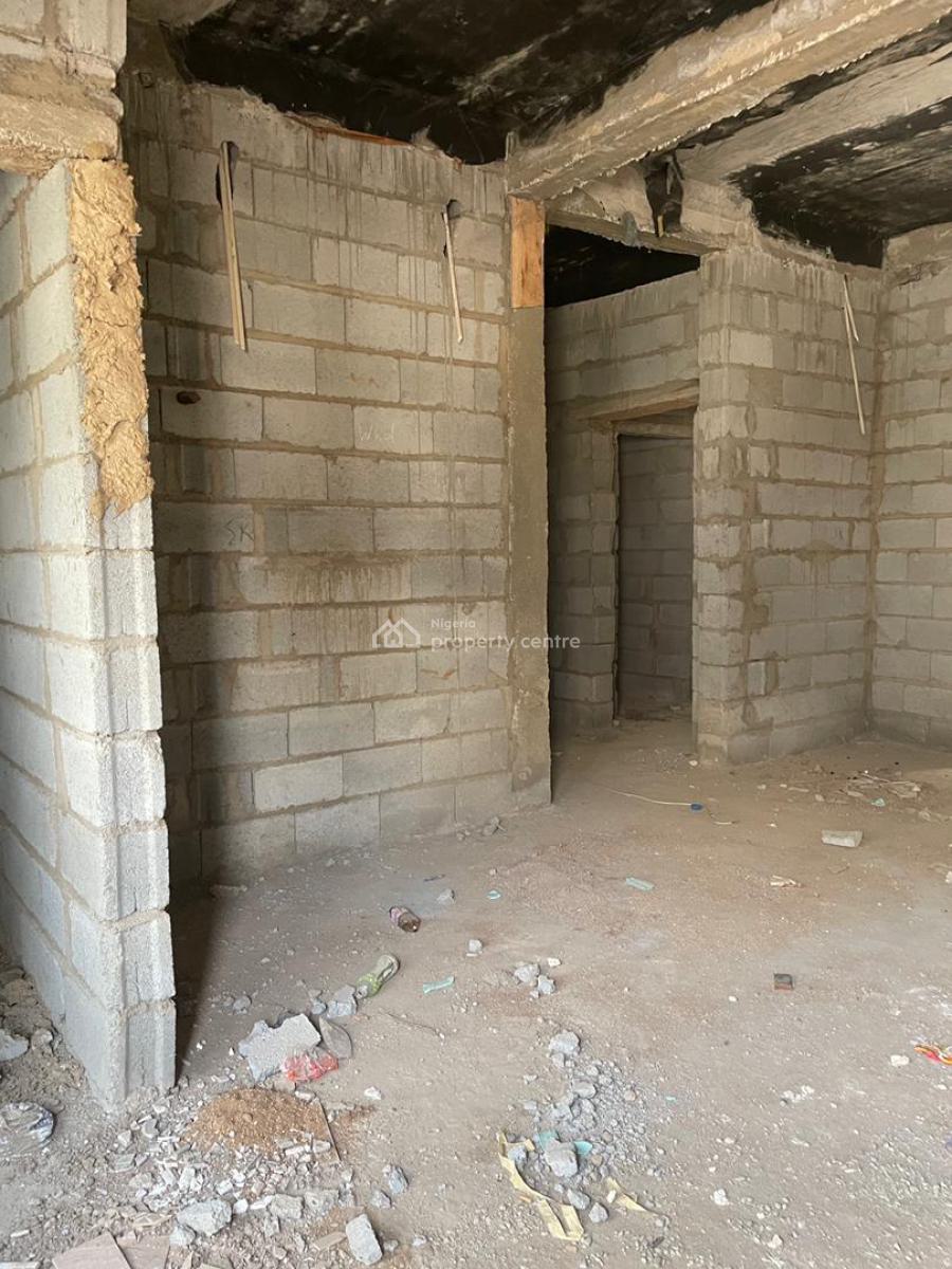 Semi Finished Spacious 3 Bedroom in an Estate, Berger Clinic Axis, Life Camp, Abuja, Block of Flats for Sale