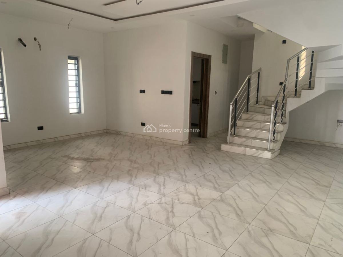Nicely Built 4 Bedroom Full Detached Duplex Before Roundabout, Orchid, Lekki, Lagos, Detached Duplex for Rent
