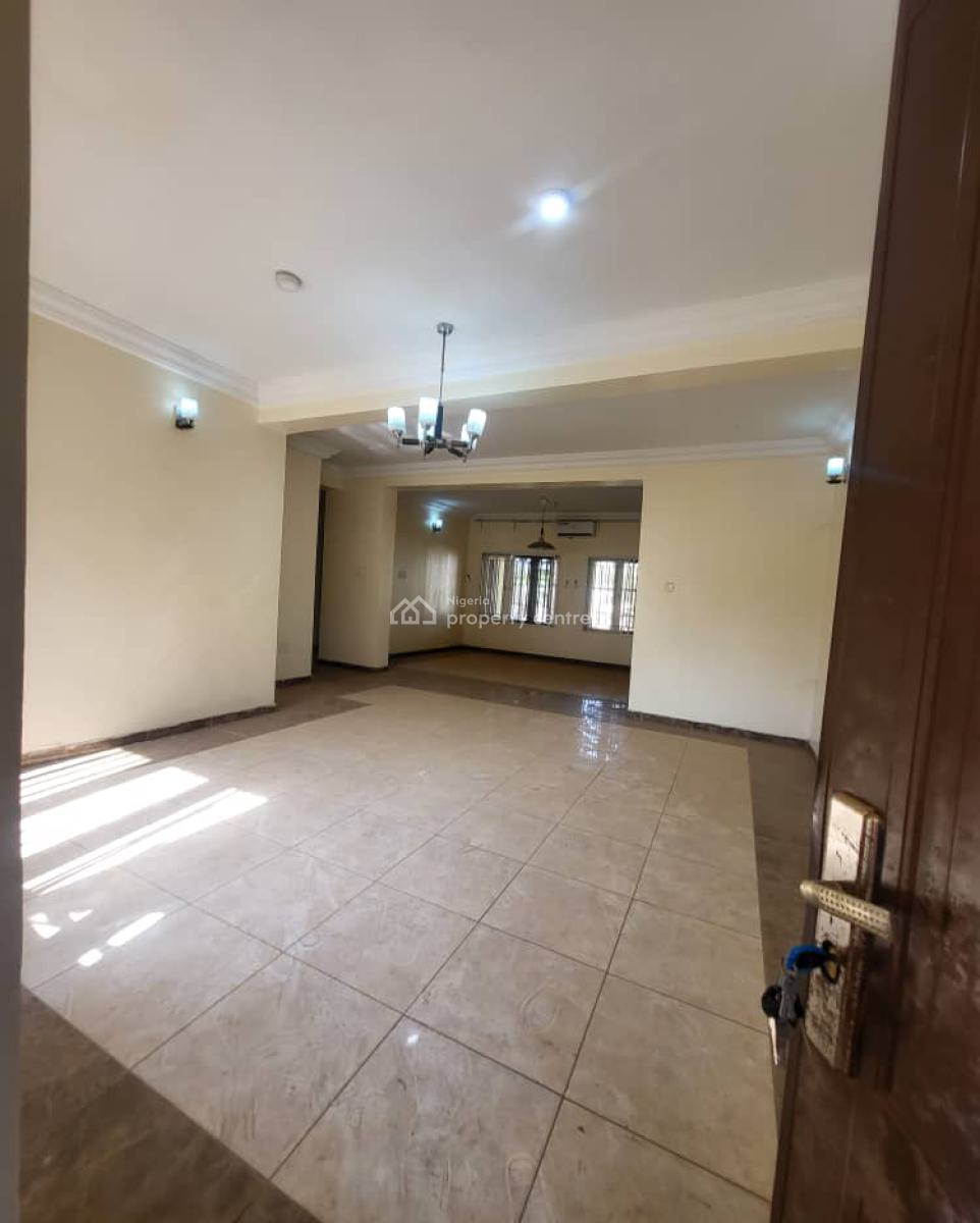 Serviced 3 Bedroom Flat with Bq Comes with Ac and Central Generator, Inside Estate, Kaura, Abuja, Flat / Apartment for Rent