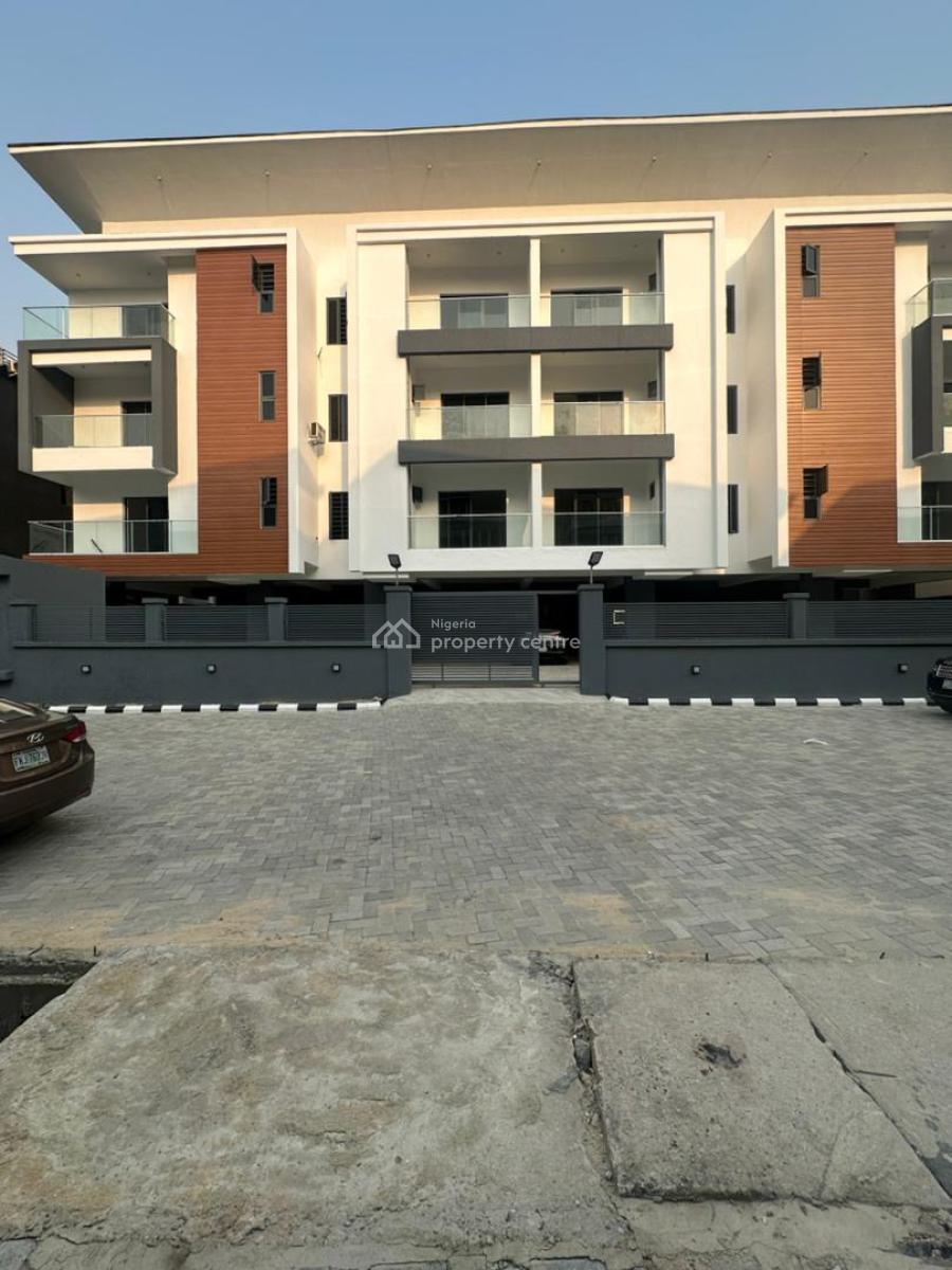 Luxury 3 Bedroom Apartment with a Bq in Excellent Facility, Lekki Phase 1, Lekki, Lagos, Flat / Apartment for Rent