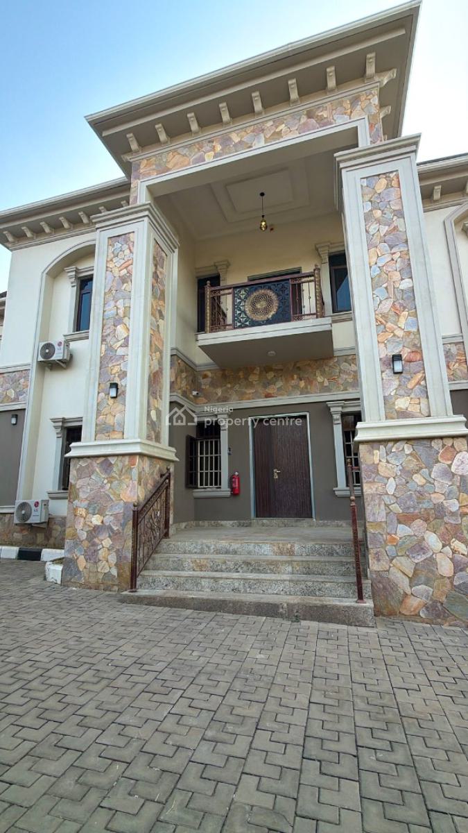 Super Executives Fully Detached  5-bedroom Duplex with 1-bedroom Bq, Guzape, Guzape District, Abuja, Detached Duplex for Rent