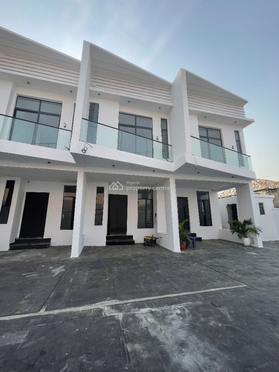 Well Built 2 Bedroom Terrace with 2 Car Parking Space, Lekki Scheme 2, Ajah, Lekki, Lagos, Terraced Duplex for Sale