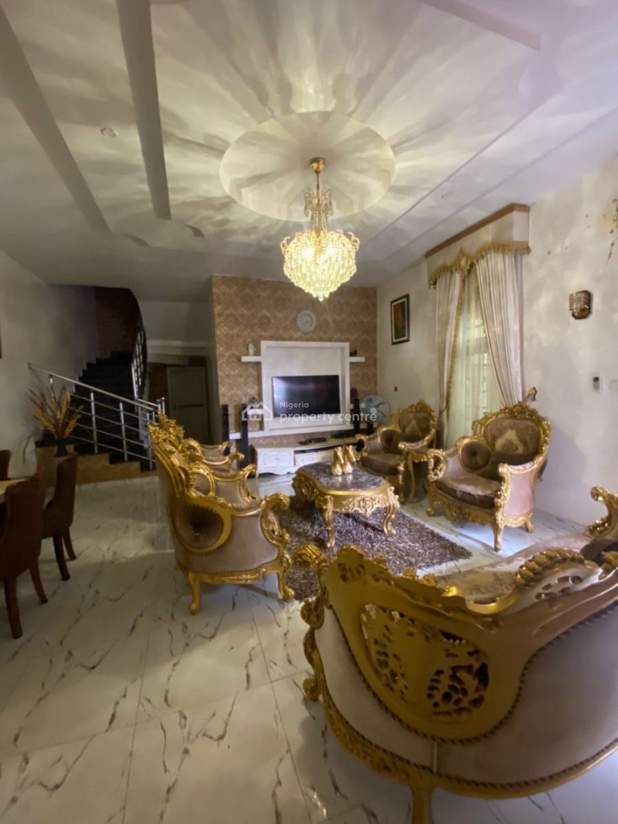 Luxury 4 Bedroom Semi Detached Duplex with Bq, Ikota, Lekki, Lagos, Semi-detached Duplex for Rent