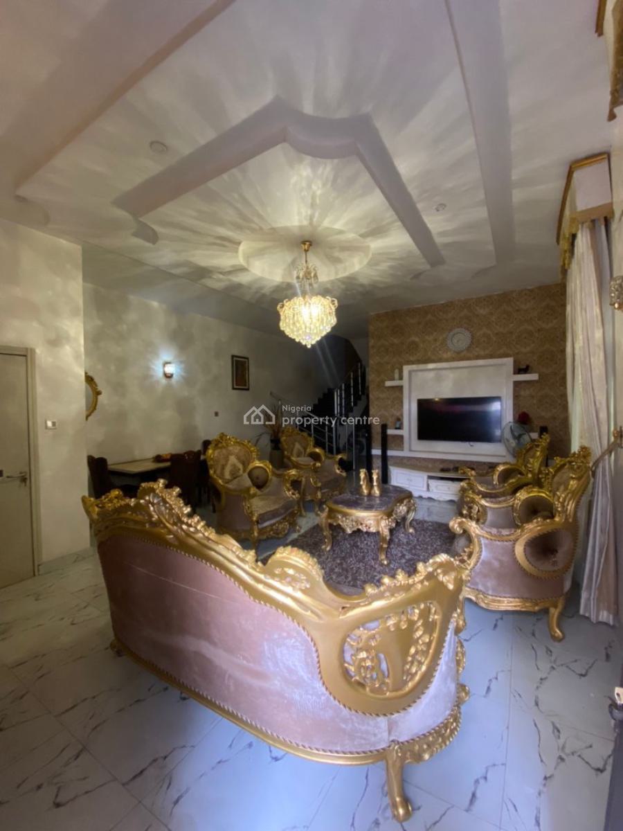 Luxury 4 Bedroom Semi Detached Duplex with Bq, Ikota, Lekki, Lagos, Semi-detached Duplex for Rent