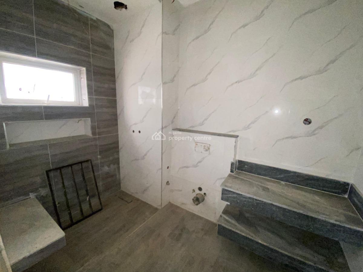 Newly-built 3 Bedroom Apartment with Bq (semi-finished), Wuye, Abuja, Flat / Apartment for Sale