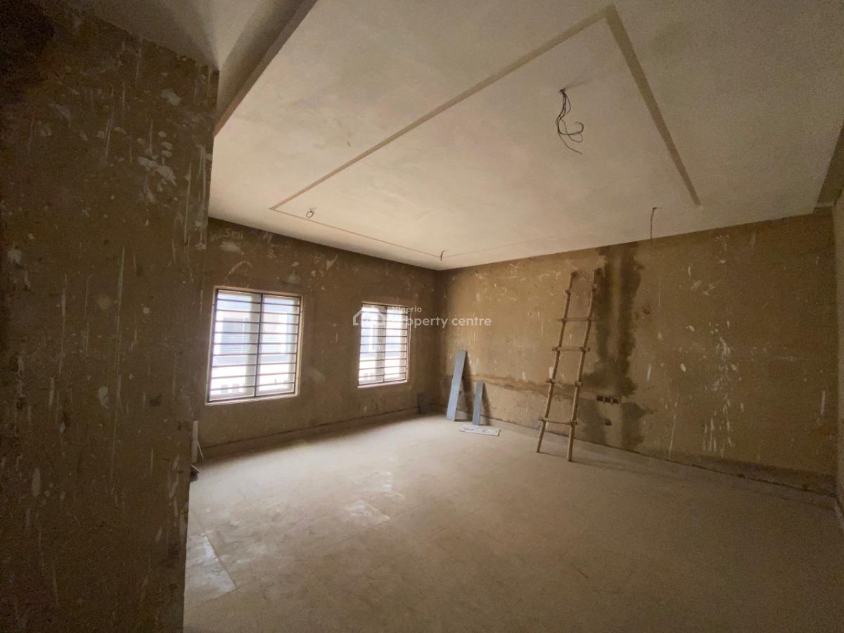 Newly-built 3 Bedroom Apartment with Bq (semi-finished), Wuye, Abuja, Flat / Apartment for Sale