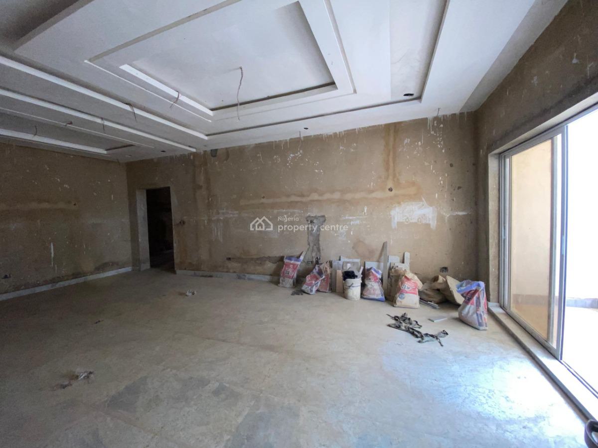 Newly-built 3 Bedroom Apartment with Bq (semi-finished), Wuye, Abuja, Flat / Apartment for Sale