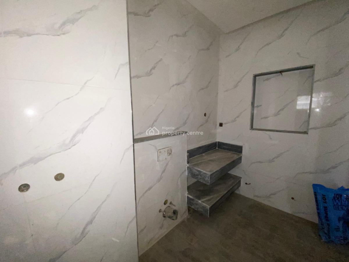 Newly-built 3 Bedroom Apartment with Bq (semi-finished), Wuye, Abuja, Flat / Apartment for Sale