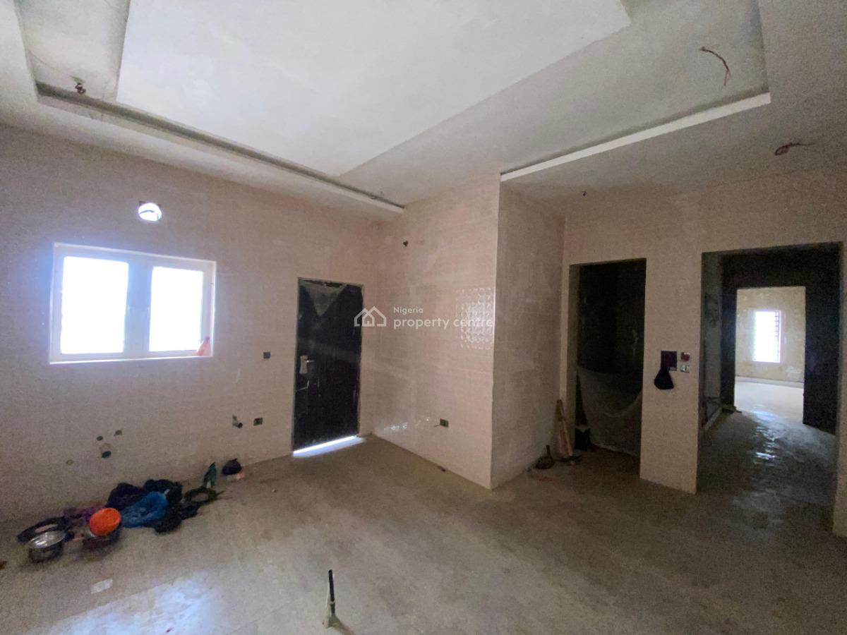 Newly-built 3 Bedroom Apartment with Bq (semi-finished), Wuye, Abuja, Flat / Apartment for Sale
