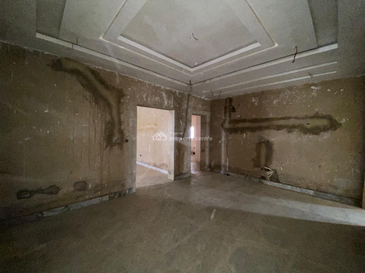 Newly-built 3 Bedroom Apartment with Bq (semi-finished), Wuye, Abuja, Flat / Apartment for Sale