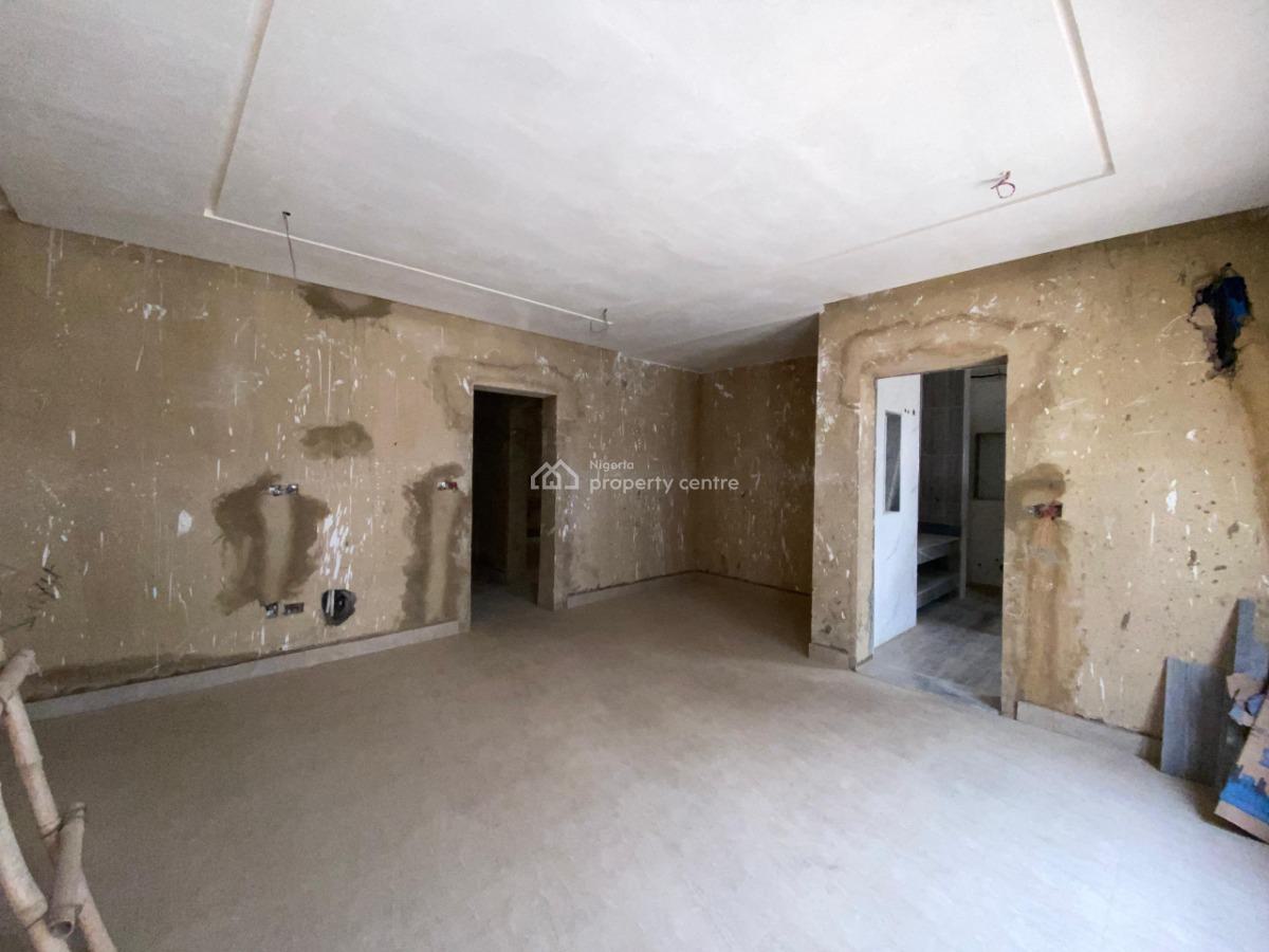 Newly-built 3 Bedroom Apartment with Bq (semi-finished), Wuye, Abuja, Flat / Apartment for Sale