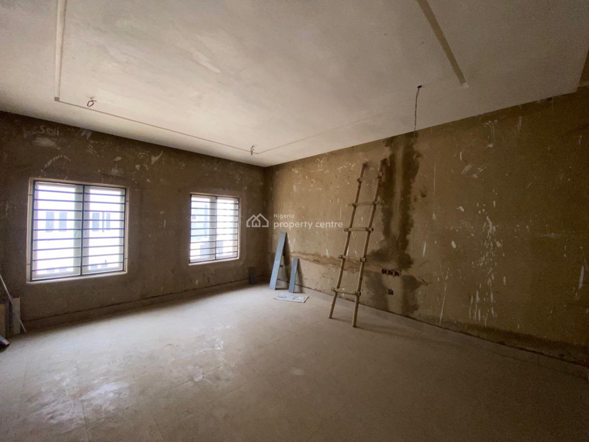 Newly-built 3 Bedroom Apartment with Bq (semi-finished), Wuye, Abuja, Flat / Apartment for Sale