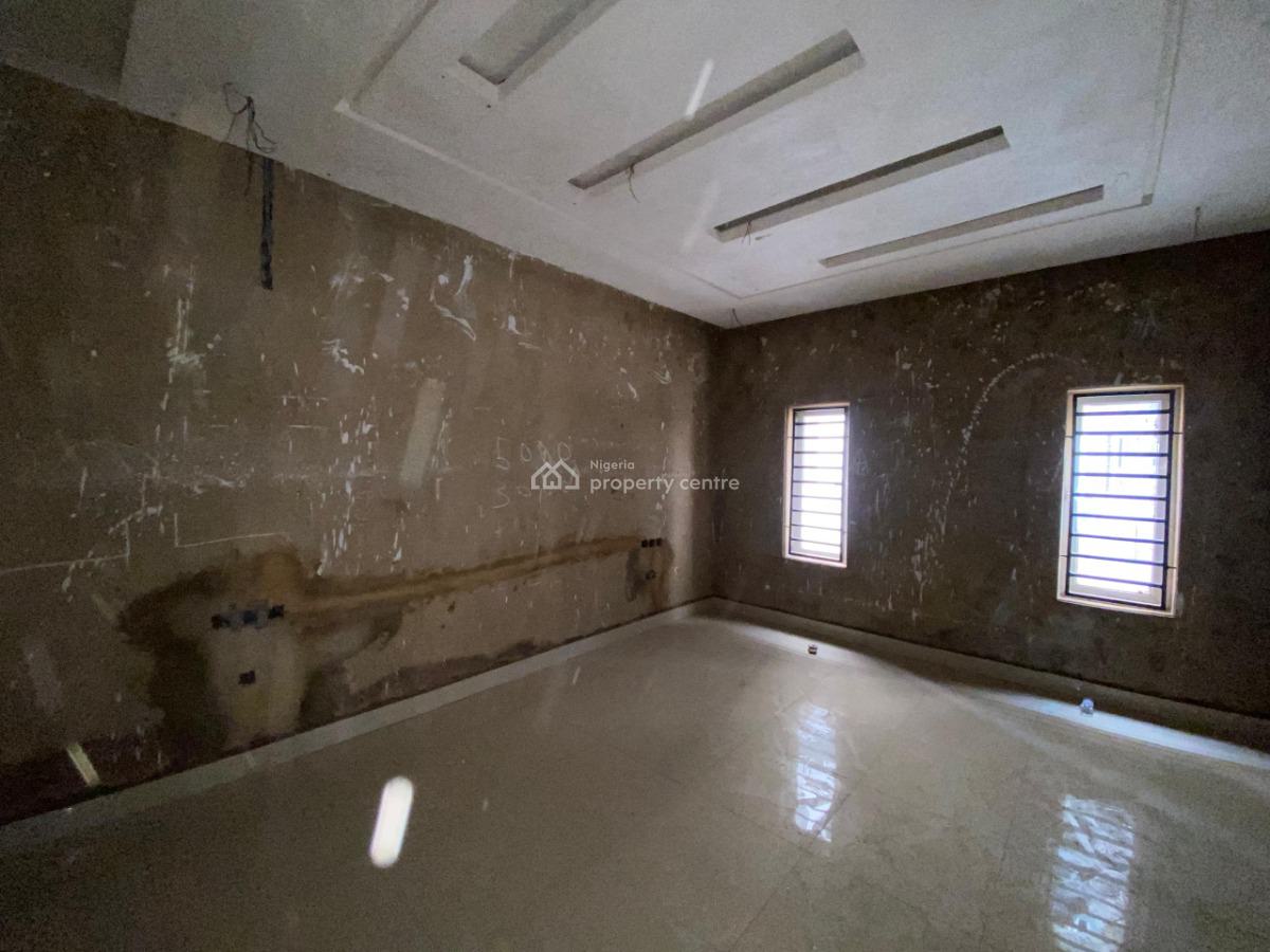 Newly-built 3 Bedroom Apartment with Bq (semi-finished), Wuye, Abuja, Flat / Apartment for Sale