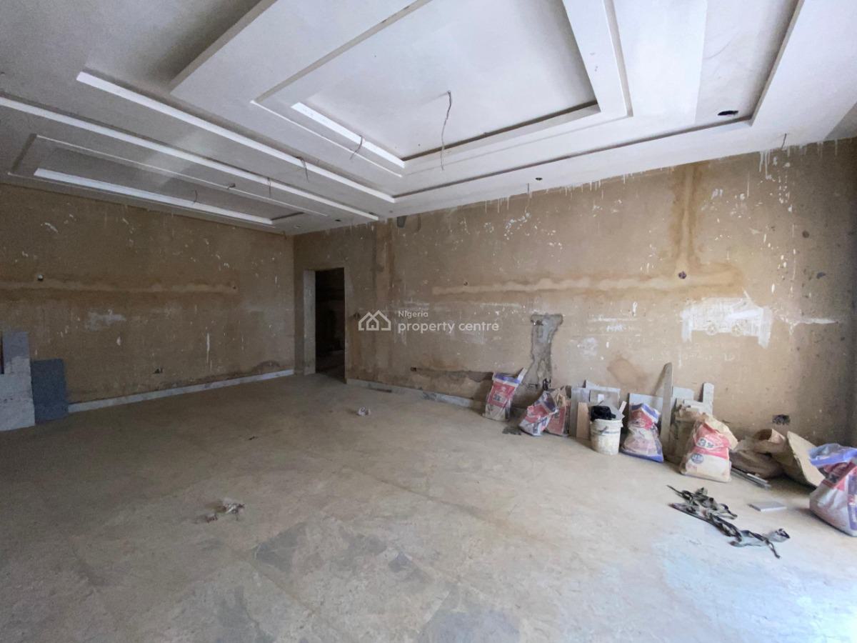 Newly-built 3 Bedroom Apartment with Bq (semi-finished), Wuye, Abuja, Flat / Apartment for Sale