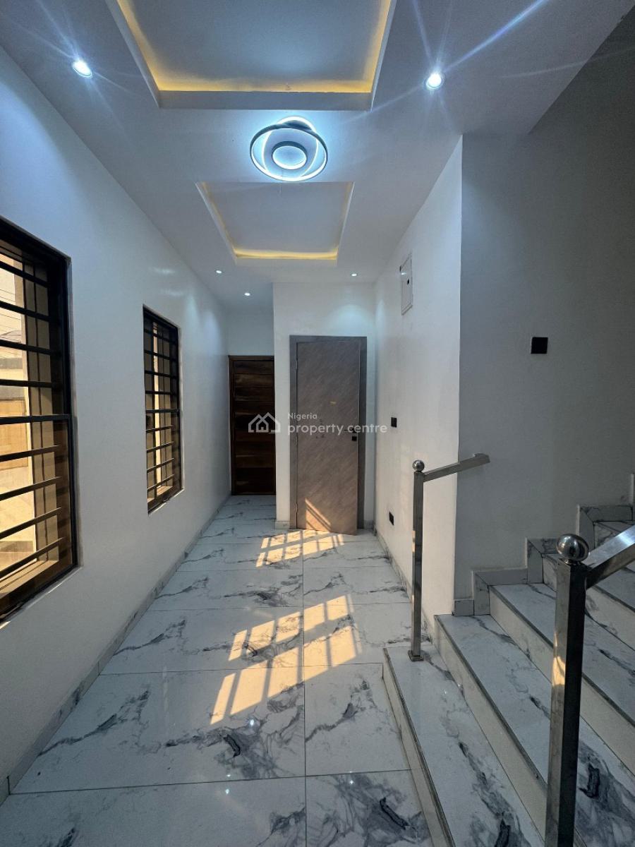 Newly Built 4 Bedroom Terrace Duplex with a Bq in a Well Secured Estate, Lekki Phase 1, Lekki, Lagos, Terraced Duplex for Sale