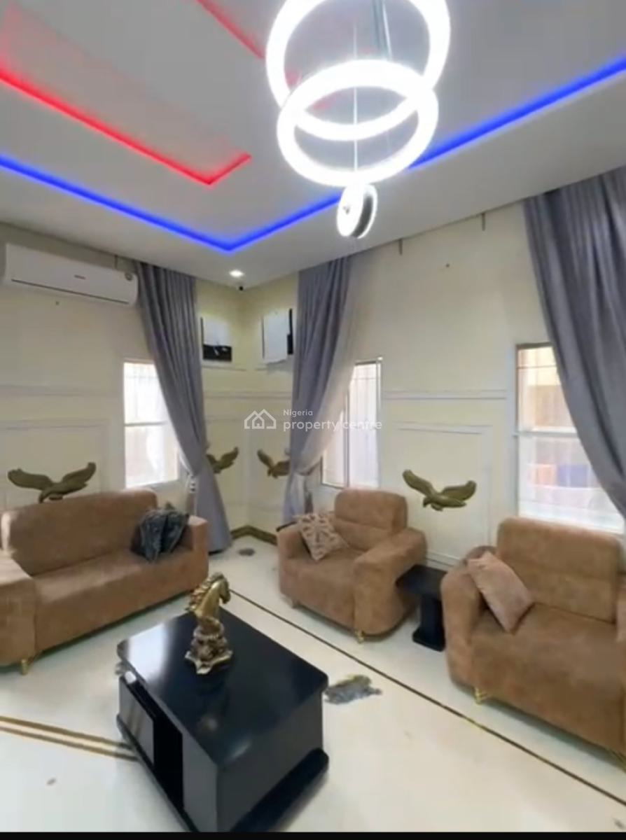 Fully Detached 4 Bedrooms Duplex with Self Contain Bq and Swimmin Pool, Airport Road, Behind Dunamis Glory Dome, Lugbe District, Abuja, Detached Duplex for Sale