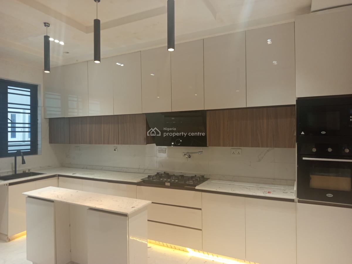 Spacious 4 Bedroom Terrace Duplex with Bq Inside a  Estate, Ikate, Lekki, Lagos, Terraced Duplex for Rent