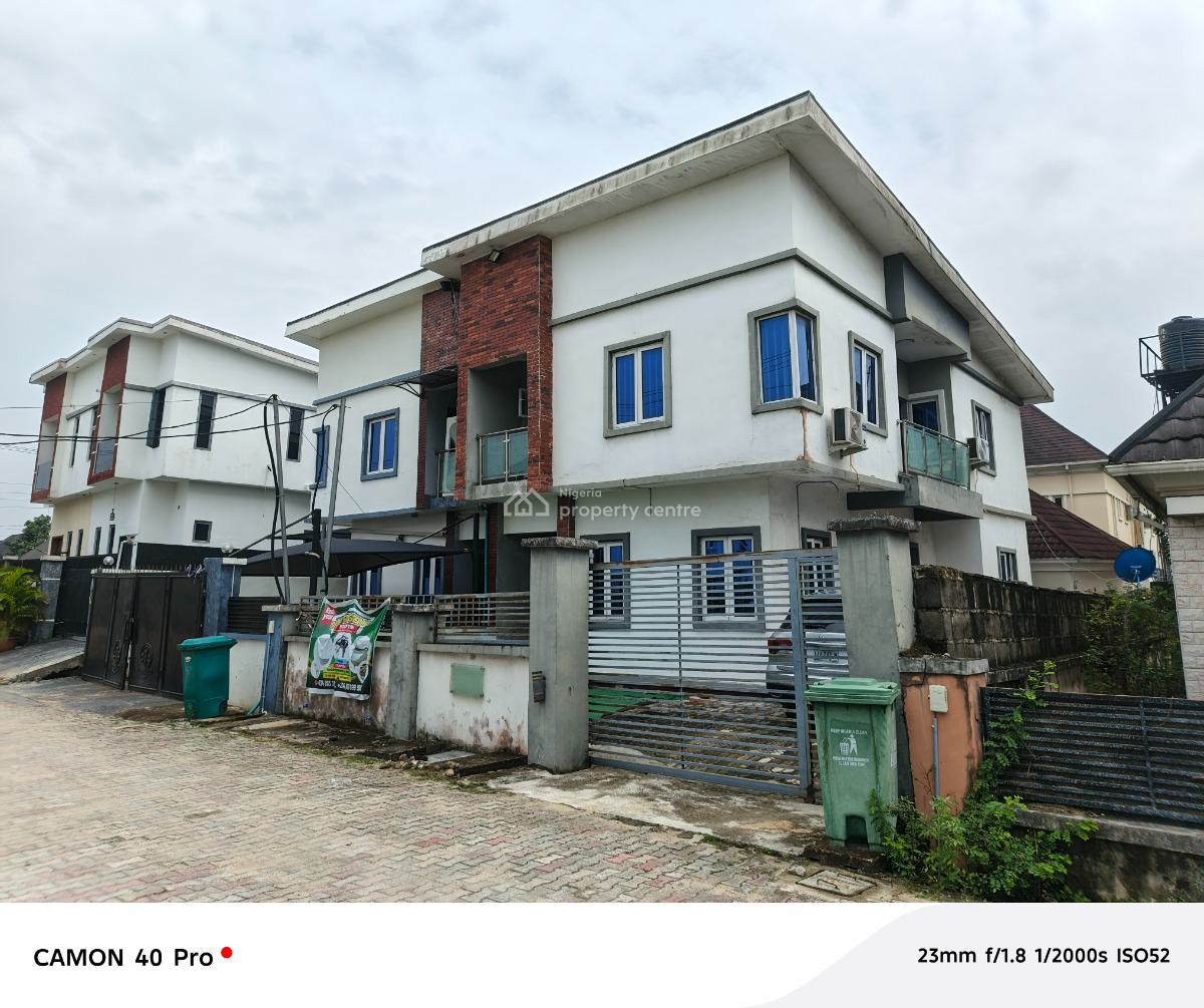Top-nouch Semi-detached Duplex in a Serene and Secured Call to Access, Divine Homes Estate, Inside Thomas Estate, Ogombo, Ajah, Lagos, Detached Duplex for Sale