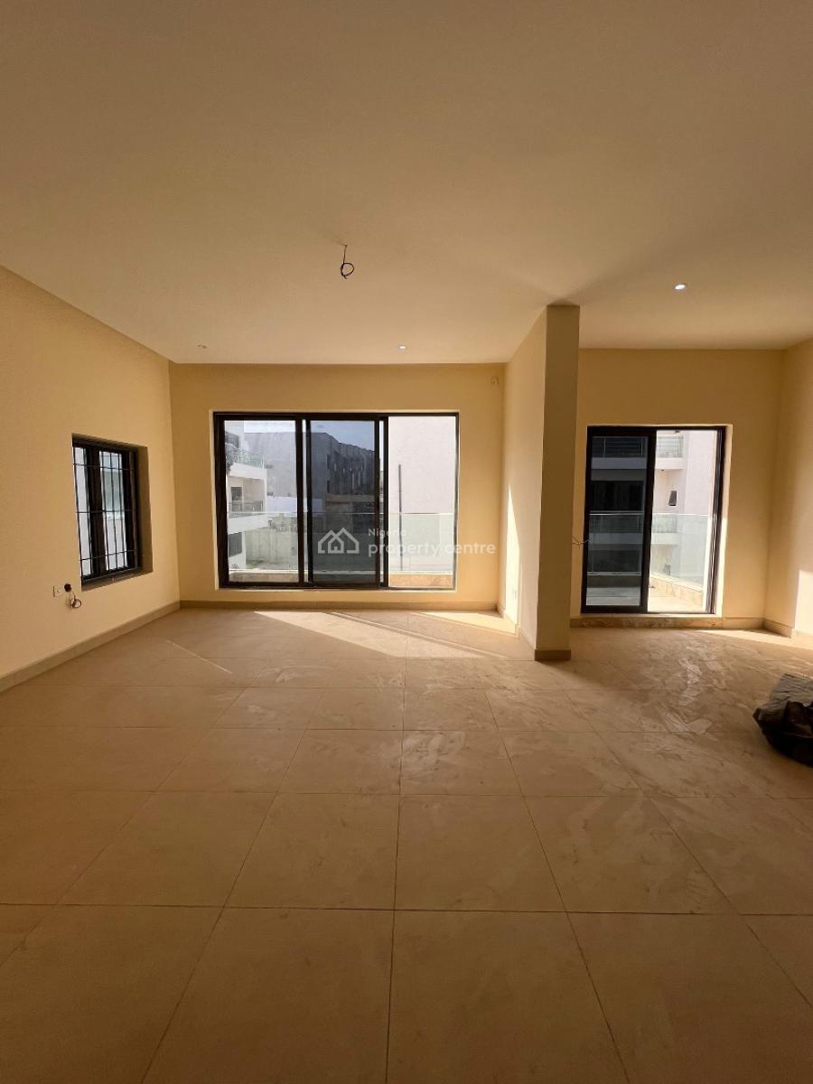 Luxury 5 Bedroom Terrace Duplex with Bq, Guzape District, Abuja, Terraced Duplex for Rent