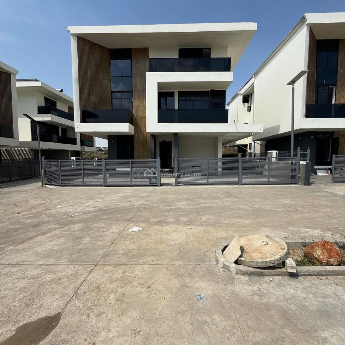 Luxury 6 Bedroom Fully Detached Duplex with Elevator, Bq, Ev Charging, Coza, Guzape District, Abuja, Detached Duplex for Sale