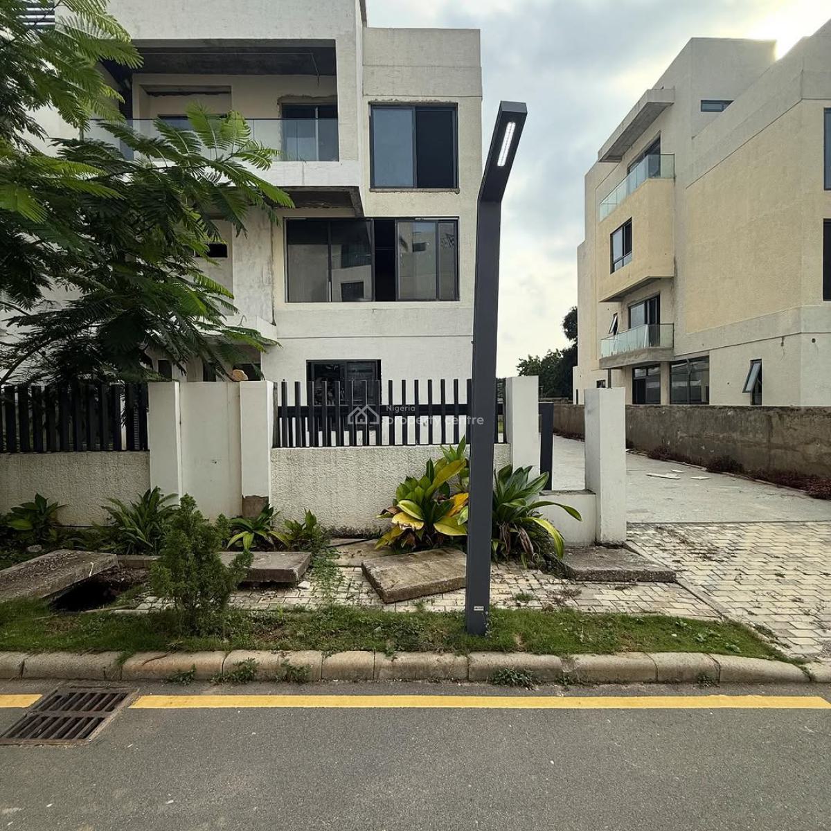 Semi Finished 6 Bedroom Fully Detached Duplex with Bq, Elevator Shaft, Maitama District, Abuja, Detached Duplex for Sale
