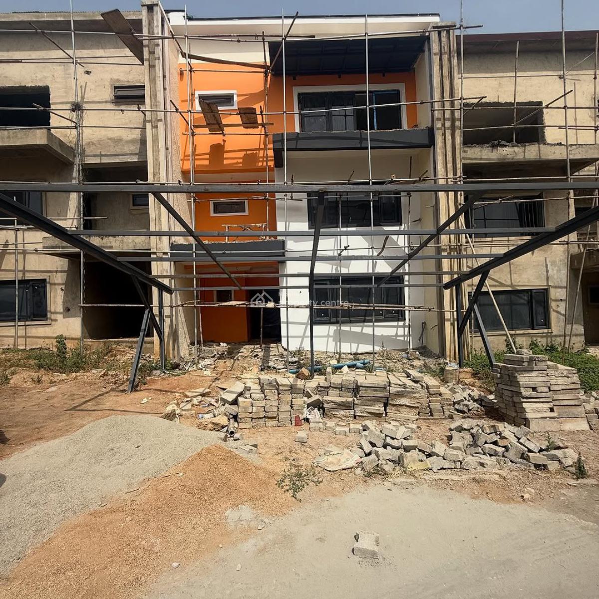 Brand New 4 Bedroom Terrace Duplex with Bq, Dantata, Life Camp, Abuja, Terraced Duplex for Sale