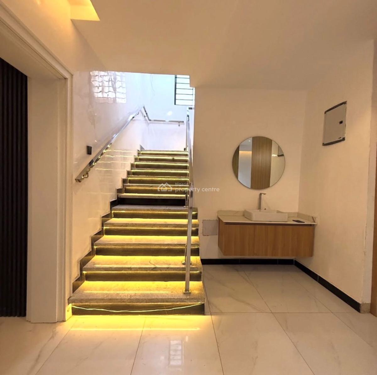 Luxury 5 Bedroom Detached Duplex with Bq, Elevator, Pool, Inverter, Coza, Guzape District, Abuja, Detached Duplex for Sale