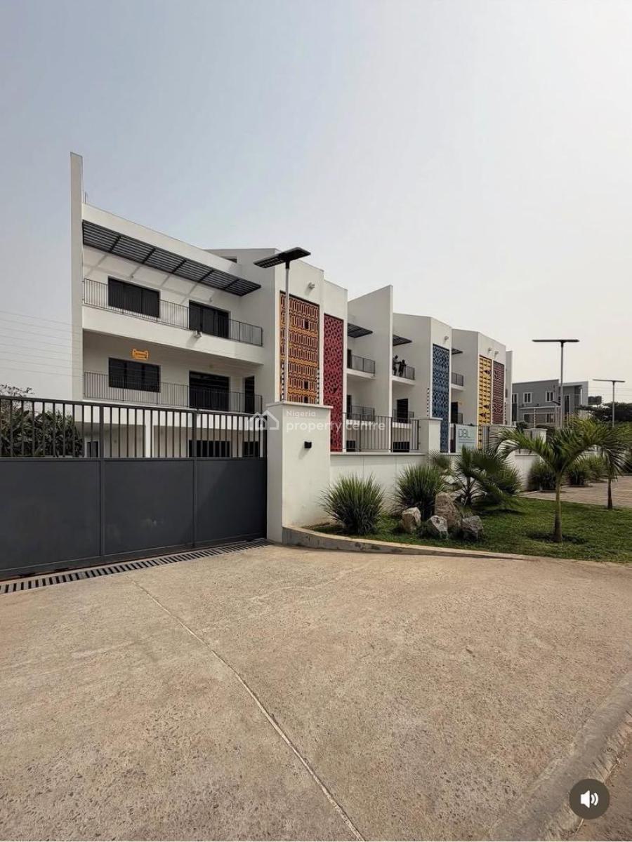 Luxury 5 Bedroom Super Spacious Terrace Duplex with Bq, Gilmore, Jahi, Abuja, Terraced Duplex for Sale