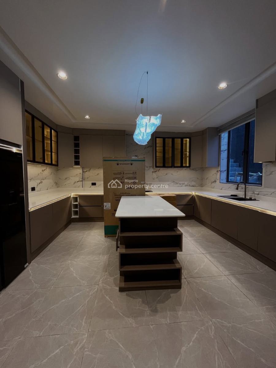 Luxury 6 Bedroom Detached Mansion with Elevator, Bq, Inverter, Kado, Abuja, Detached Duplex for Sale