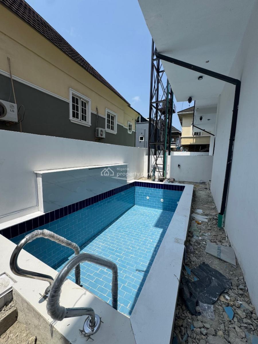 Standard 5 Bedroom Detached Duplex with Swimming Pool, Rooftop Terrace, Chevron, Lekki Phase 1, Lekki, Lagos, Detached Duplex for Sale