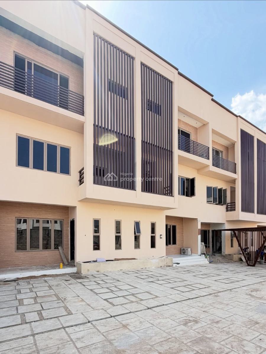 Newly Built 4 Bedroom Terrace Duplex with Bq, Off Bannex, Mabushi, Abuja, Terraced Duplex for Sale