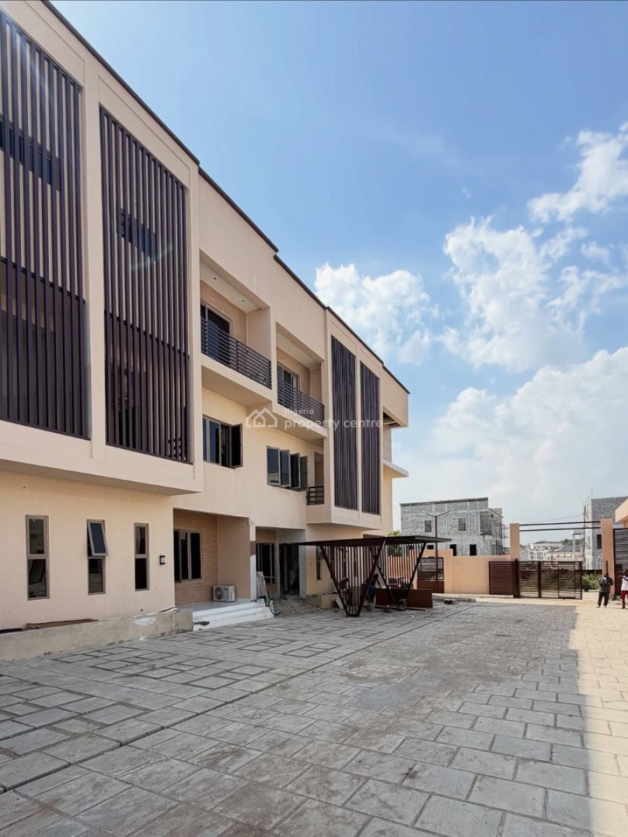 Newly Built 4 Bedroom Terrace Duplex with Bq, Off Bannex, Mabushi, Abuja, Terraced Duplex for Sale