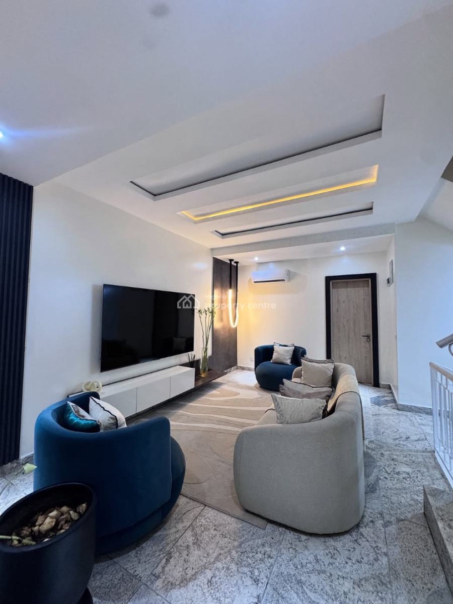 Smart Home Furnished 4 Bedroom Terrace Duplex with Bq, Inverter, Wuse 2, Abuja, Terraced Duplex for Sale