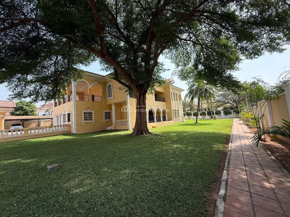 Ambassadorial 7 Bedroom Mansion with Pool, 2 Rooms Bq, Guest Chalet, Jabi, Abuja, Detached Duplex for Sale