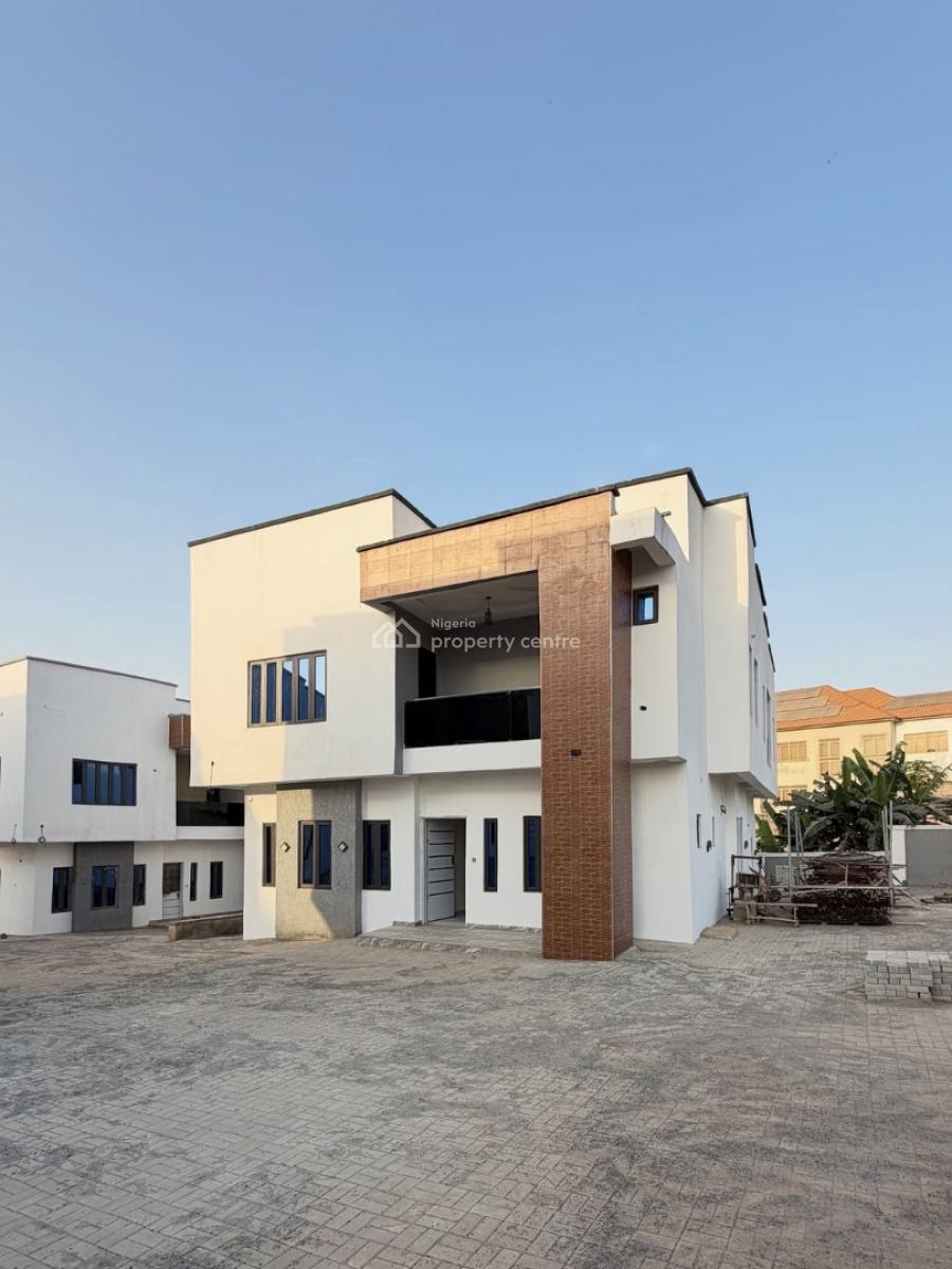 Newly Built 5 Bedroom Detached Duplex with Bq, H Medix, Guzape District, Abuja, Detached Duplex for Sale