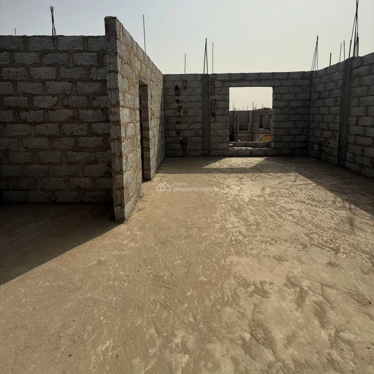 Semi Finished Spacious 5 Bedroom Terrace Duplex with Bq, Gudu, Abuja, Terraced Duplex for Sale