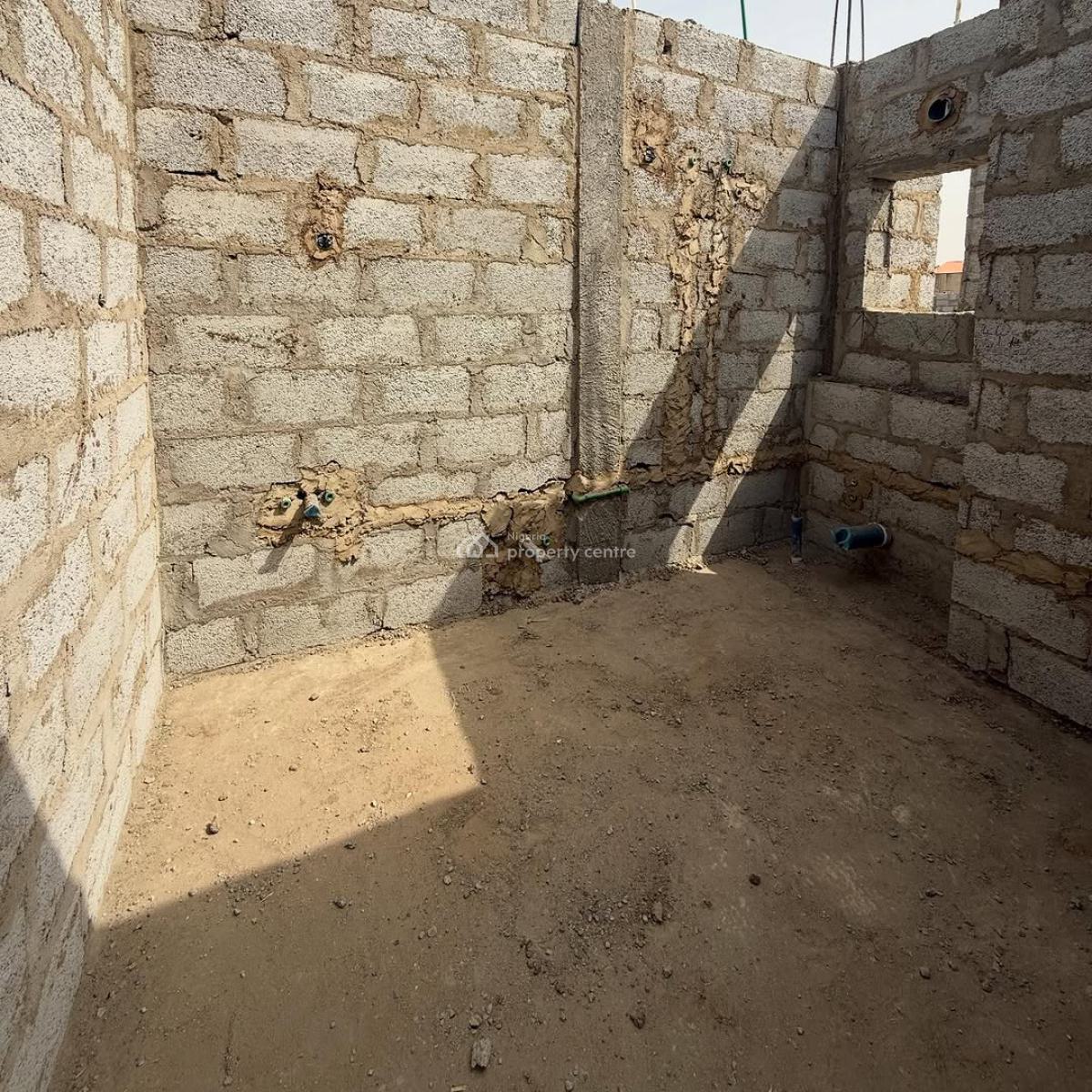 Semi Finished Spacious 5 Bedroom Terrace Duplex with Bq, Gudu, Abuja, Terraced Duplex for Sale