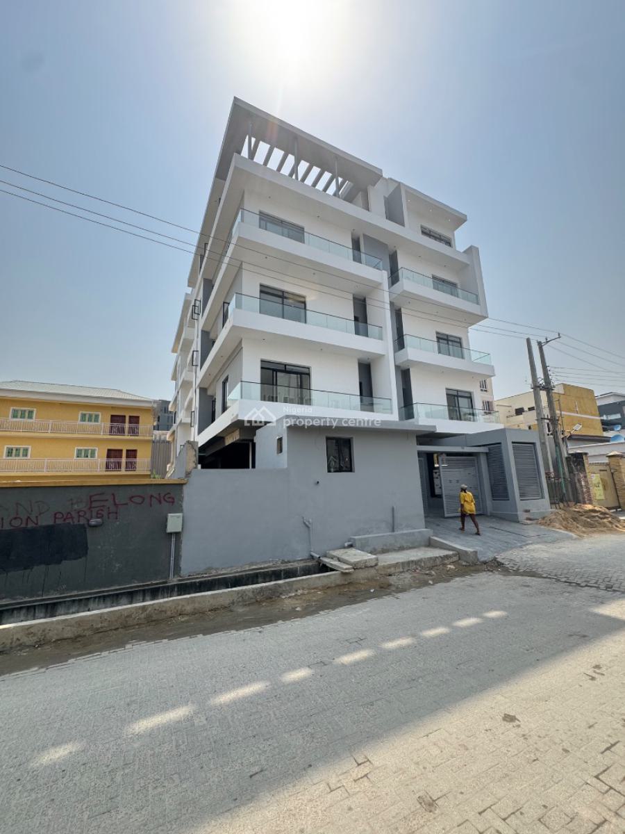 Beautifully Built 2 Bedroom Apartment with a Pool in a Secured Estate, Lekki Phase 1, Lekki, Lagos, Flat / Apartment for Sale