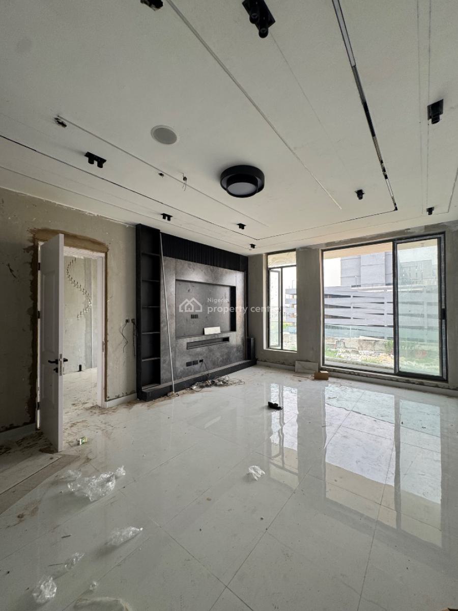 Newly Built 5 Bedroom Terraced Duplex with a Bq and a Pool in an Estate, Lekki Phase 1, Lekki, Lagos, Terraced Duplex for Sale