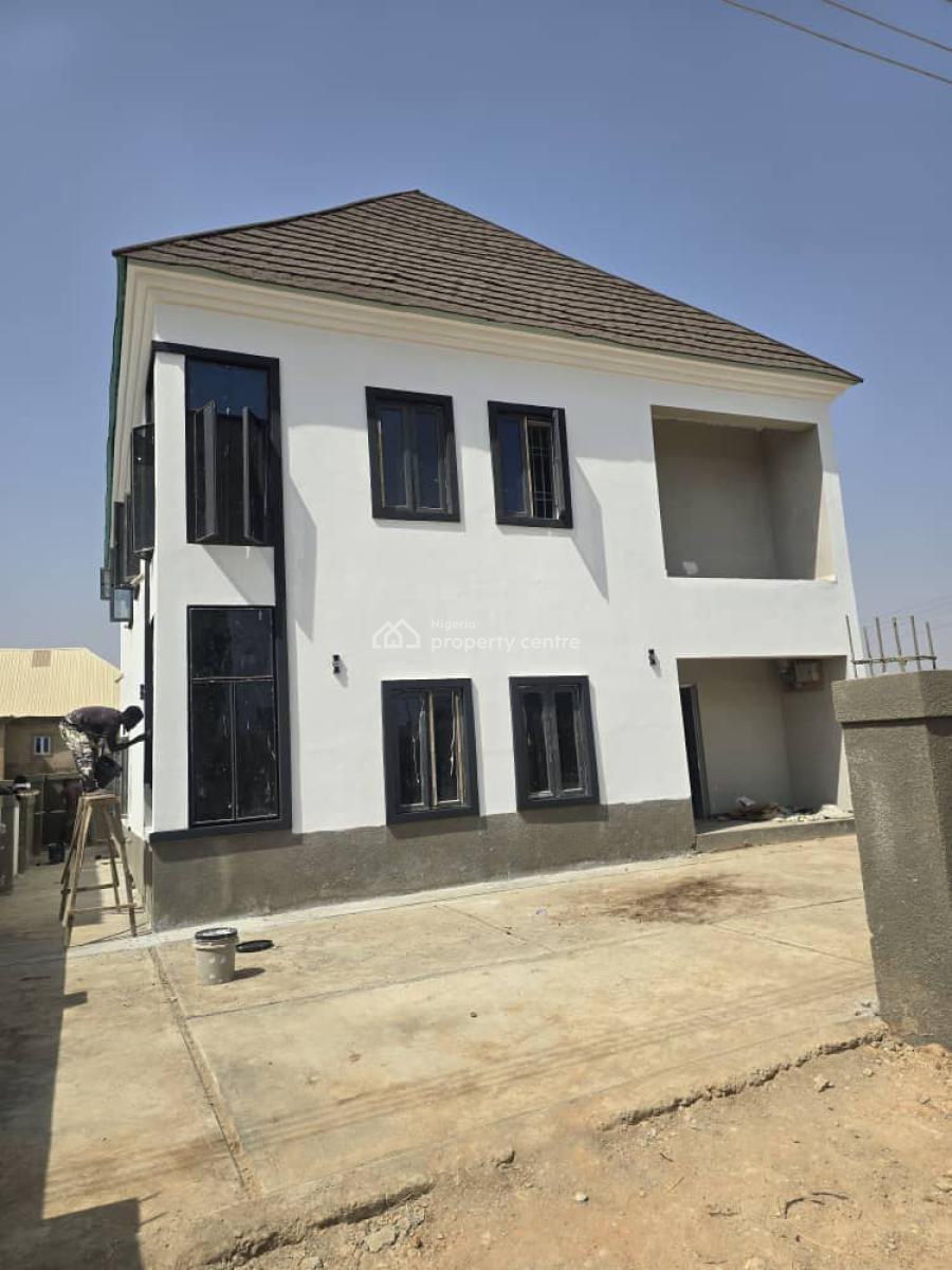 Luxury 4 Bedrooms Fully Detached Duplex with Top-notch Finishing, Beside Dunamis Church, Lugbe District, Abuja, Detached Duplex for Sale