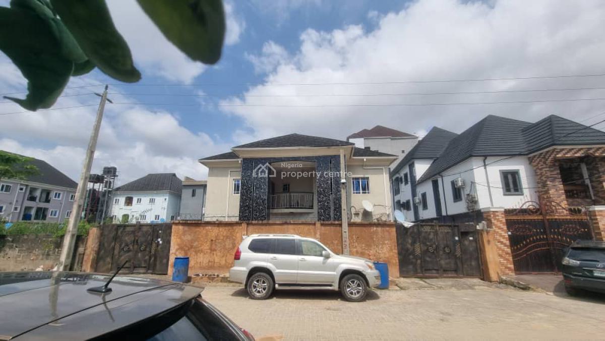 Spacious Block of 4 Flats and a Duplex, Off Ago Palace Way, Ago Palace, Isolo, Lagos, Block of Flats for Sale