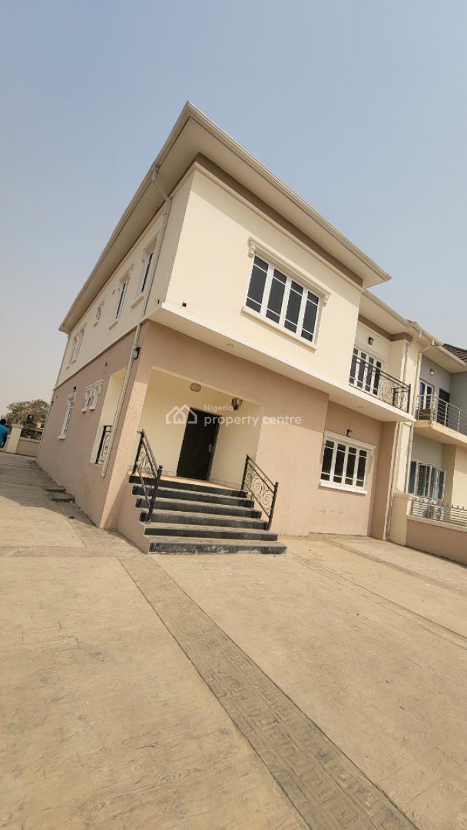 Luxury Newly Built Four(4) Bedrooms Semi-detached Duplex, Cluster River Park Estate, Airport Road, Lugbe District, Abuja, Semi-detached Duplex for Rent