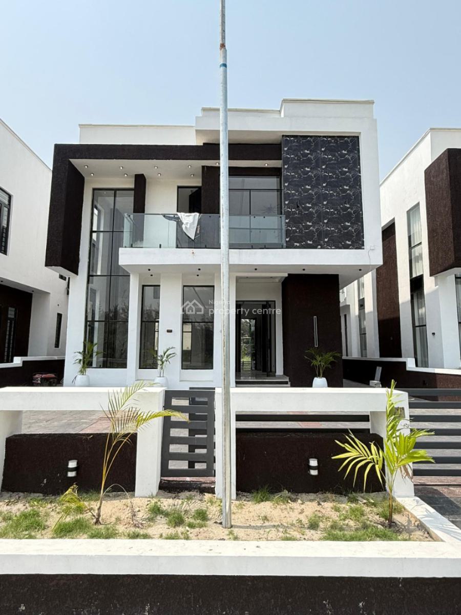 Newly Built 5 Bedroom Detached Duplex with Bq, Lekki County Homes, Ikota, Lekki, Lagos, Detached Duplex for Sale
