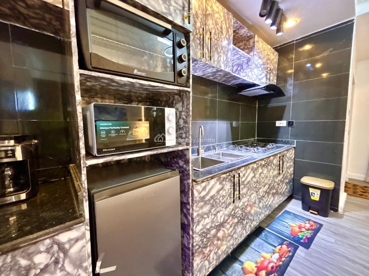 Cozy Two Bedroom City View Apartment with 2 Balconies, Ps5, Swimming Pool, Lekki Phase 1, Lekki, Lagos, Flat / Apartment Short Let